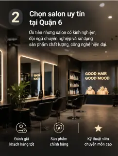 phục hồi tóc Quận 6 cho nam tại salon